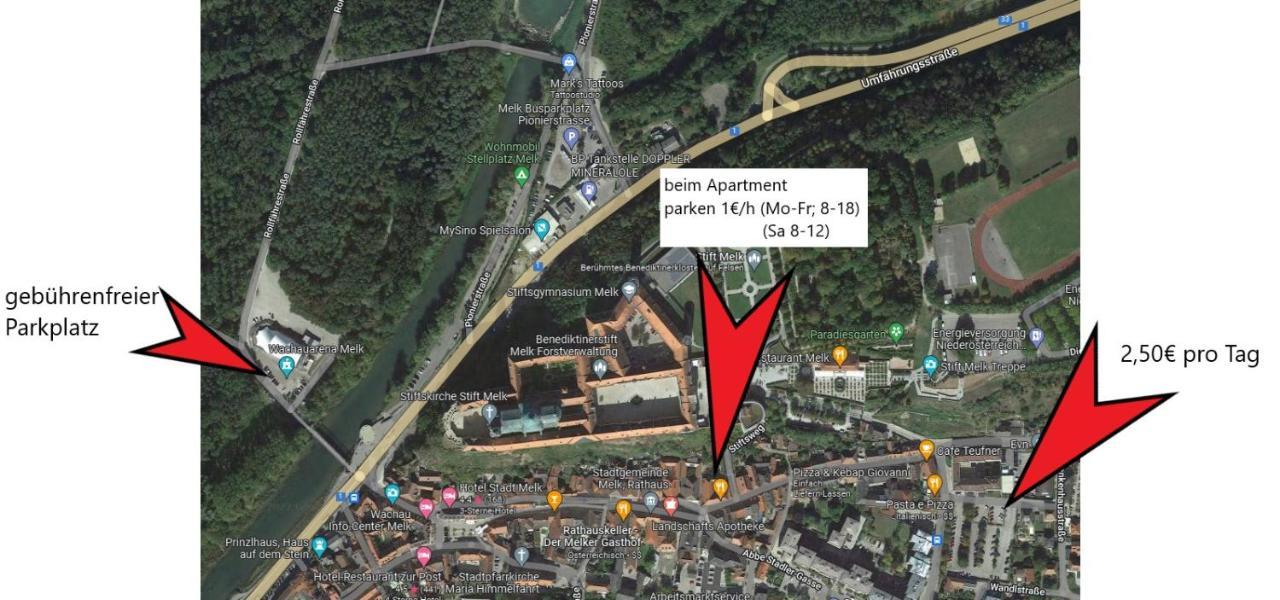 Schon Wohnen Beim Stift Melk Appartement Buitenkant foto